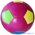 Purple Color Smooth Surface Rubber Football Promotion Gift